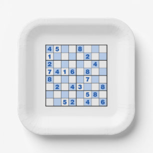 Sudoku Puzzles Pappteller