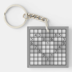 SUDOKU-Schlüsselkette Schlüsselanhänger
