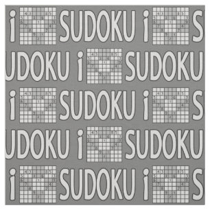 SUDOKU-Zollgewebe Stoff