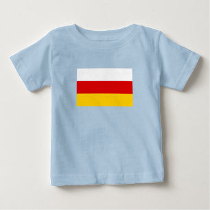 Südossetische Flagge Baby T-shirt