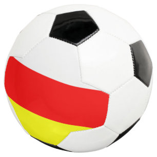 Südossetische Flagge Fußball