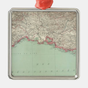 Südost-Frankreich Silbernes Ornament