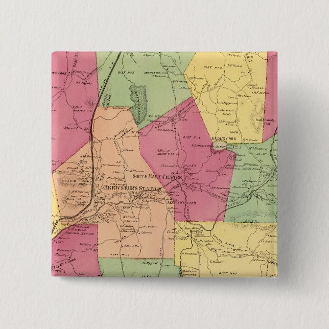 Südost, Stadt Button (Vorderseite)