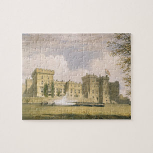 Südostansicht von Windsor Schloss, von 'Windsor a Puzzle