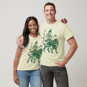 SÜDOSTASIATISCHER ENGELS-GOTT AUF LÖWE T-Shirt