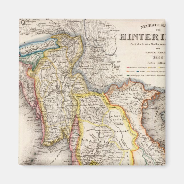 Südostasien Magnet (Vorne)