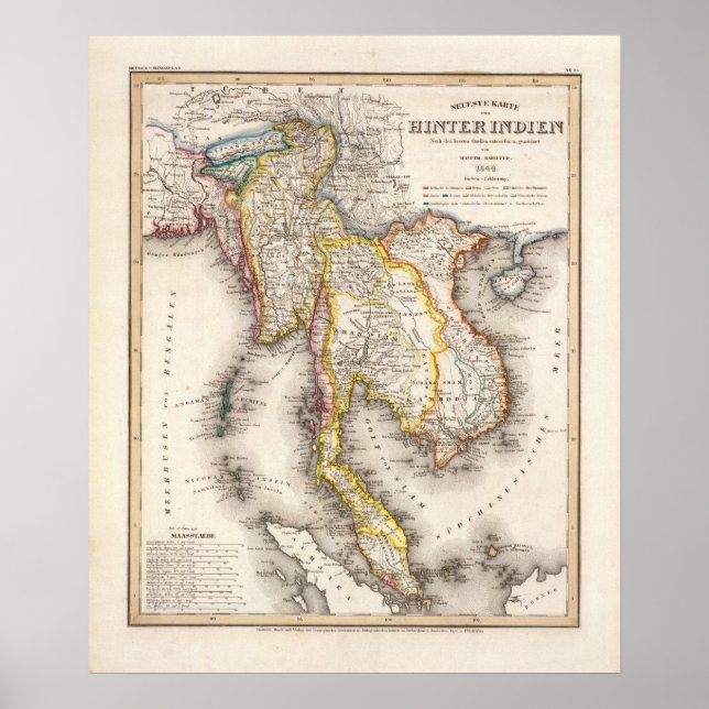 Südostasien Poster (Vorne)