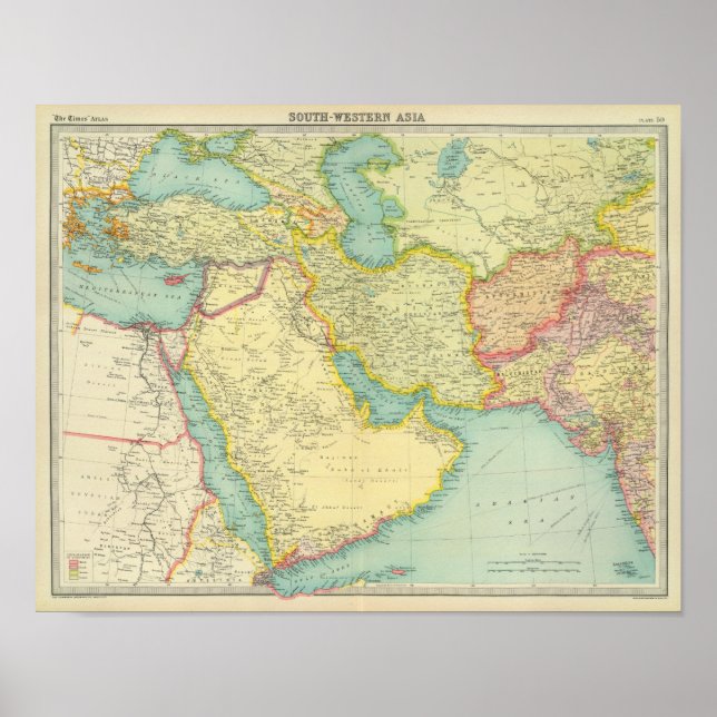 Südostasien Poster (Vorne)