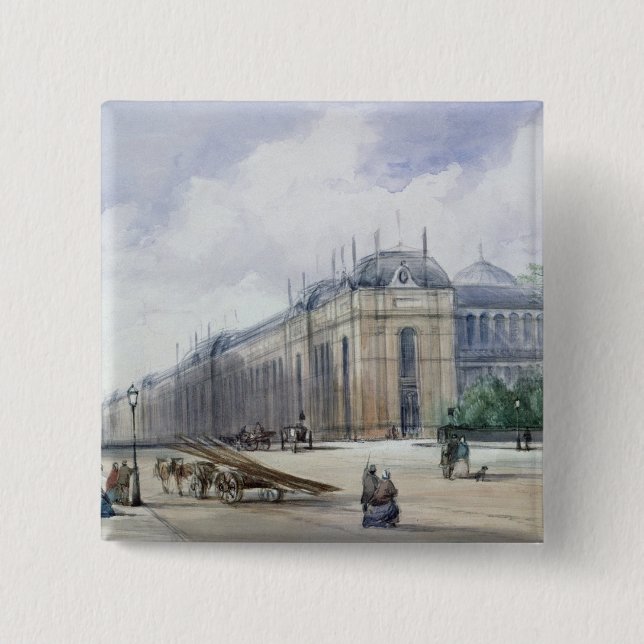 Südostaspekt der Ausstellung 1862 Button (Vorderseite)