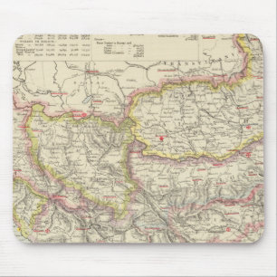 Südosteuropa, Rumänien, Türkei, Serbien Mousepad