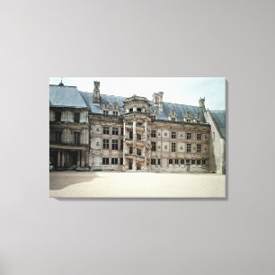 Südostfassade des Flügels Francois I Leinwanddruck