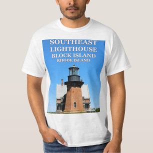 Südostleuchtturm, Block-Insel, RI T - Shirt