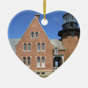 Südostleuchtturm-Gebäude-Block-Insel Keramikornament