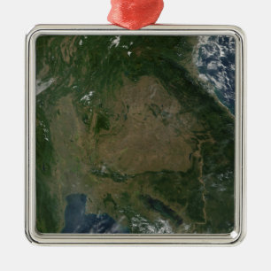 Südöstliches Asien Ornament Aus Metall