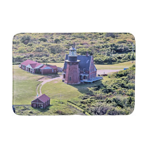 Südöstliches Leuchtturm, Block Island RI Bath Mat Badematte