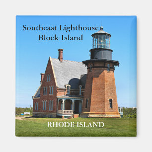 Südöstliches Leuchtturm, Block Island RI Magnet