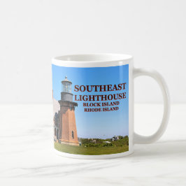 Südöstliches Leuchtturm, Blockinsel, RI-Tasse Kaffeetasse