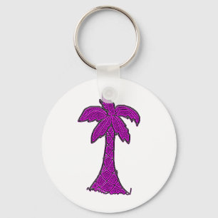 Südpalmenbaum Schlüsselanhänger