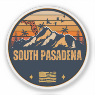 Südpasadena, Florida Aufkleber