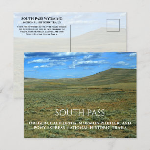 Südpass Wyoming, National Historic Trails Postkarte