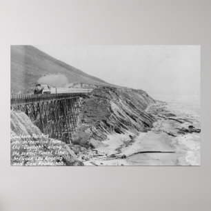 Südpazifik TageslichtzugKüste Poster