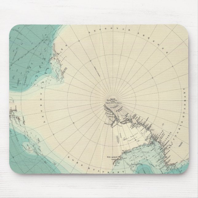Südpolargebiete Mousepad (Vorne)