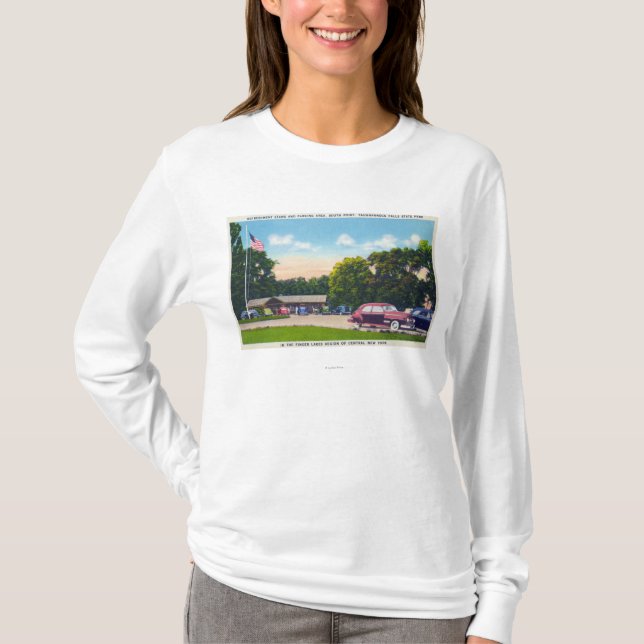 Südpunkt-Parkplatz-Szene T-Shirt (Vorderseite)