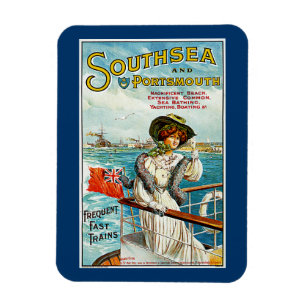 Südsee und Portsmouth Magnet