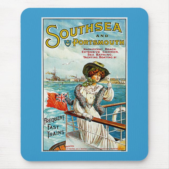 Südsee und Portsmouth Mousepad (Vorne)