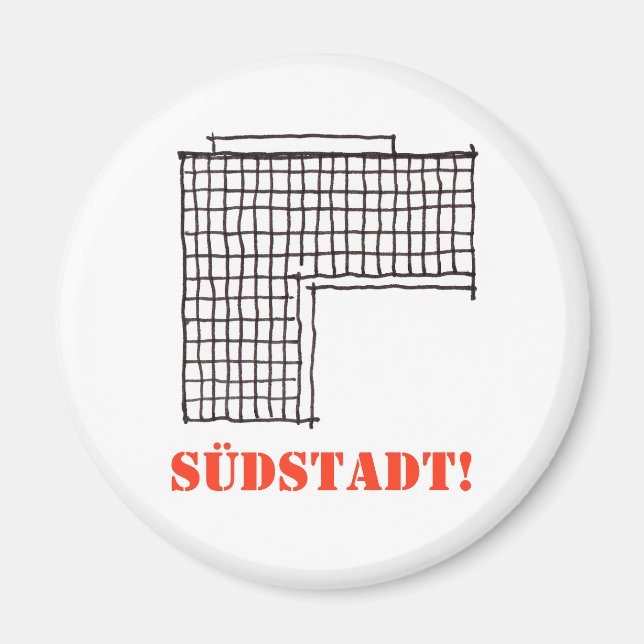 Südstadt Köln: Kranhaus! Magnet (Vorne)