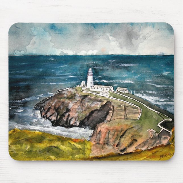 Südstapelleuchtturmkönigreich-Mausunterlage Mousepad (Vorne)