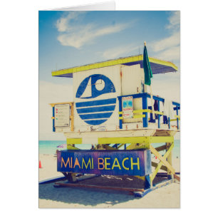 Südstrand des Leibwächter-Turm- , Miami, Florida