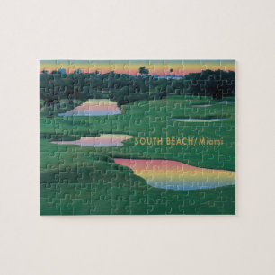 Südstrand - Miami-GOLF Puzzle