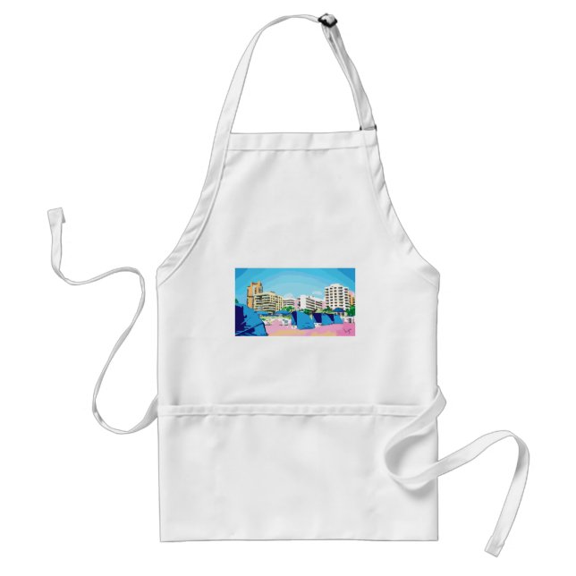 SÜDSTRAND, MIAMI, Schürze FLORIDA (Vorne)