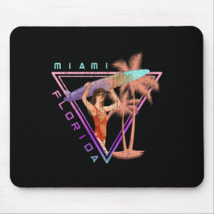 Südstrand Surfen Surfer Miami Sommerferien F Mousepad