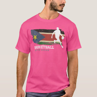 Südsudan Basketball Team Ball Mens Basketball T-Shirt