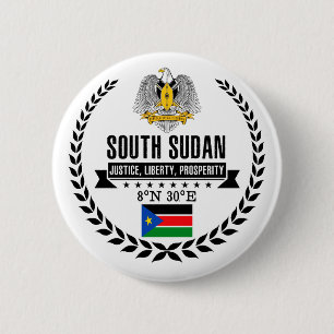 Südsudan Button