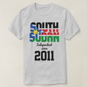 Südsudan Flag Independence Celebration T-Shirt