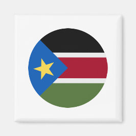 Südsudan-Flagge Magnet