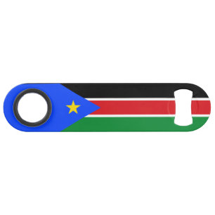 Südsudan-Flagge Speed Flaschenöffner