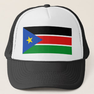 Südsudan-Flaggen-Hut Truckerkappe