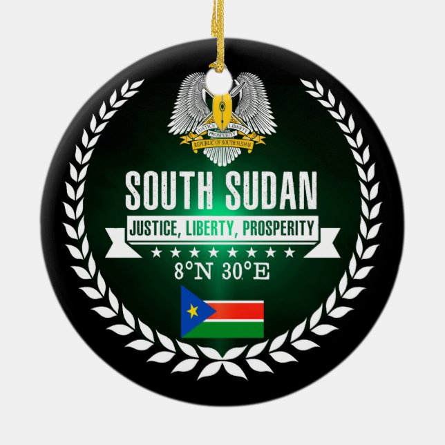 Südsudan Keramik Ornament (Hinten)