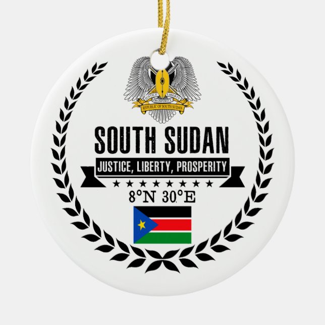 Südsudan Keramik Ornament (Vorne)