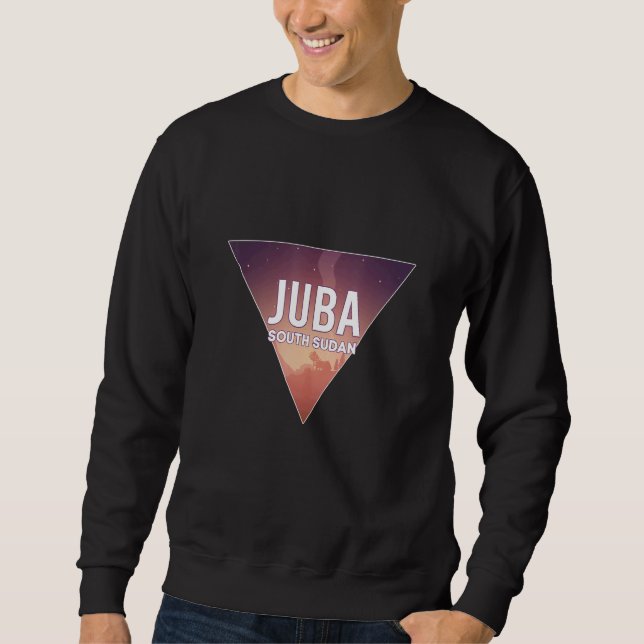 Südsudan Land mit Hauptstadt oder größter Stadt Sweatshirt (Vorderseite)
