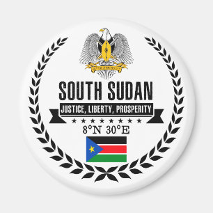 Südsudan Magnet
