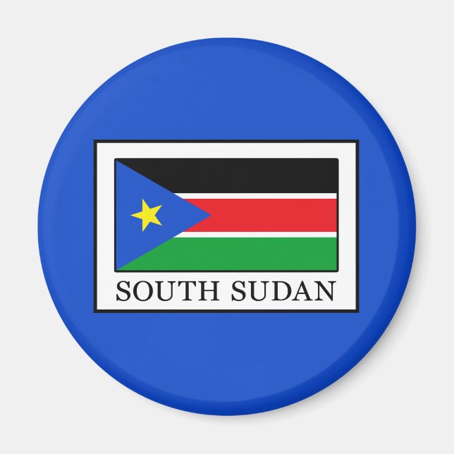 Südsudan Magnet (Vorne)