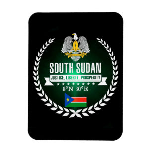 Südsudan Magnet
