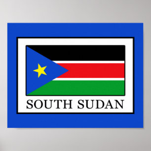 Südsudan Poster
