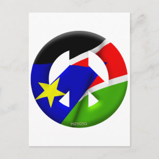 Südsudan Postkarte