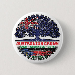 Südsudan Südsudanesisch Australien Button
